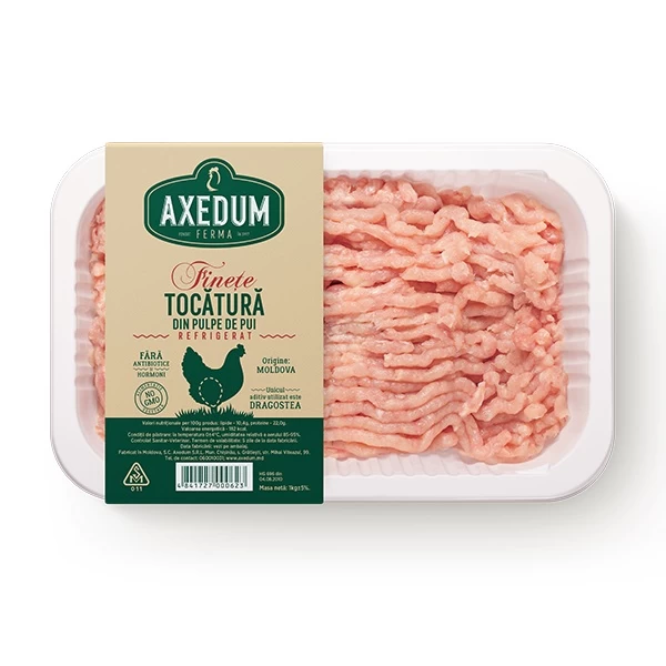 Tocatura din pulpe de pui Axedum caserola 0.9kg (Refrigerat) - image 1