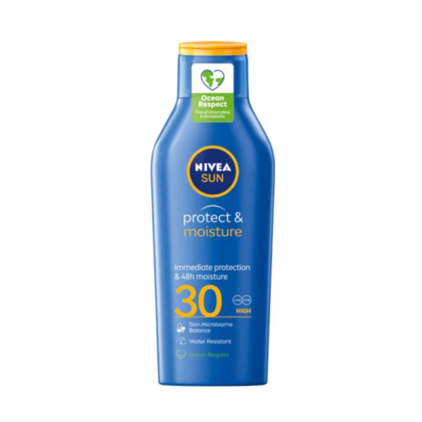 Nivea Sun Lotiune de protectie solara Protect & Moisture SPF30 400 ml - image 1
