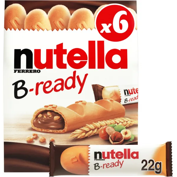 Nutella Batoane B-Ready T6, 132 gr - image 2