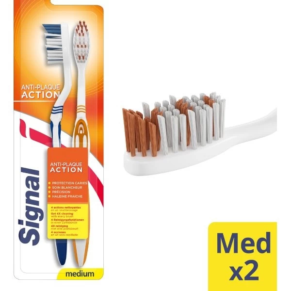 Signal Set 2 bucati Perie de dinti pentru indepartarea calcarului - image 2