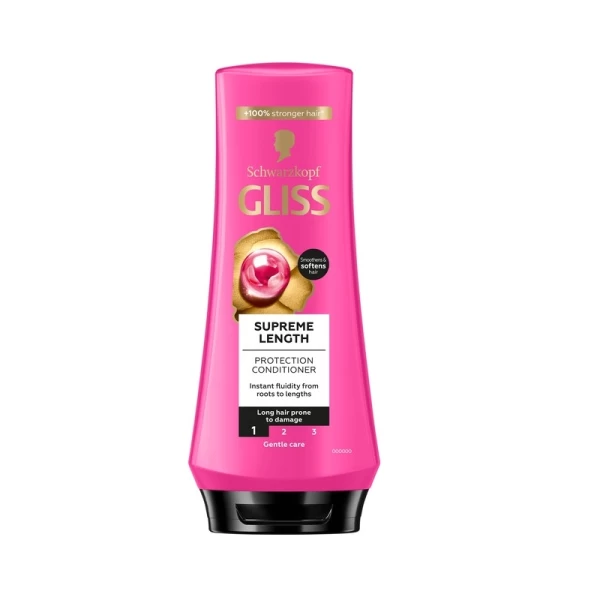 Gliss Balsam Supreme Lenght pentru par lung predispus deteriorarii si ingrasarii radacinilor 200 ml - image 1