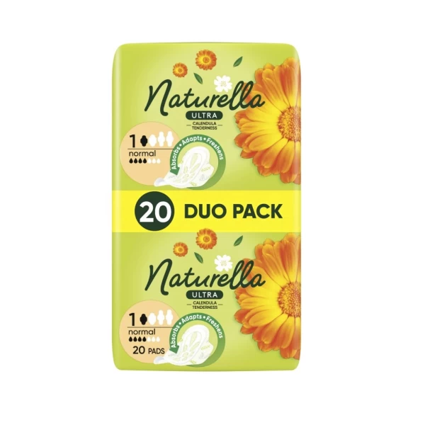 Naturella Absorbante Ultra Duo Calendula, 20 buc - image 1