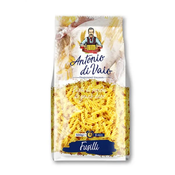 Паста Antonio di Vaio Fusilli из пшеничной муки 500 г - image 1
