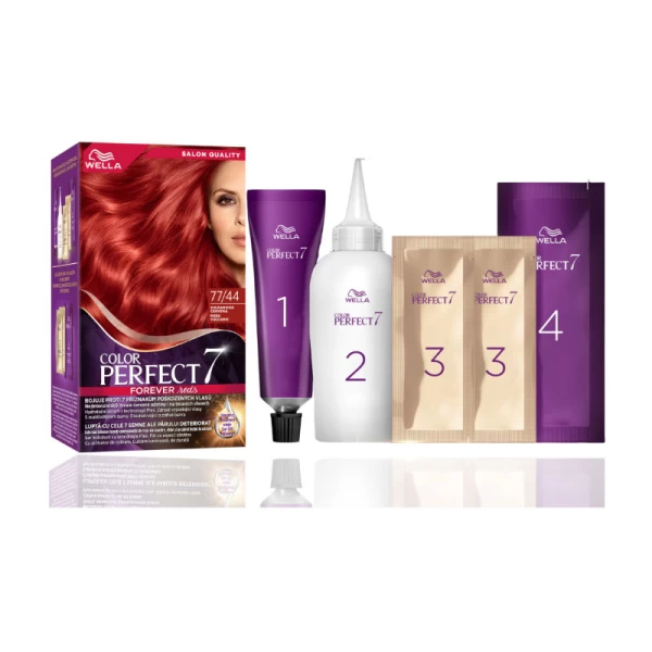 Wella Color Perfect Vopsea Rosu Vulcanic 77/44 - image 2