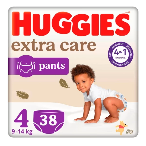 Huggies Трусики Extra Care Mega 4 (9-14 кг), 38 шт - image 1