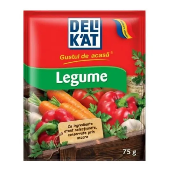 Приправа Delikat Овощи 75 г - image 1