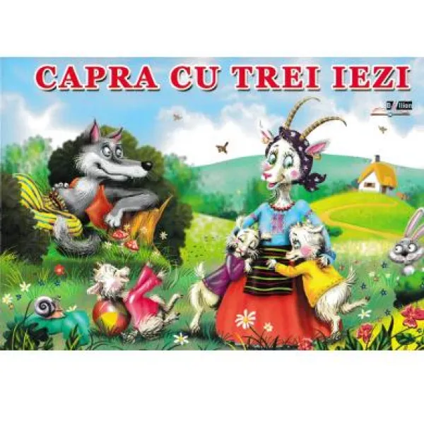 Cartea Carton Capra cu trei iezi - image 1