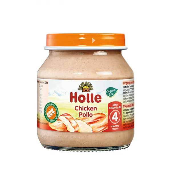 Holle Piure de pui (4m+) 125g - image 1