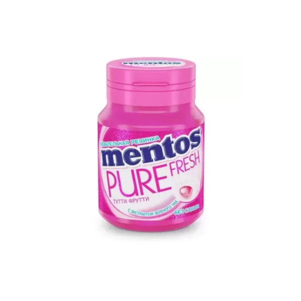Жевательная резинка Mentos Pure Fresh 60г со вкусом вишни - image 2