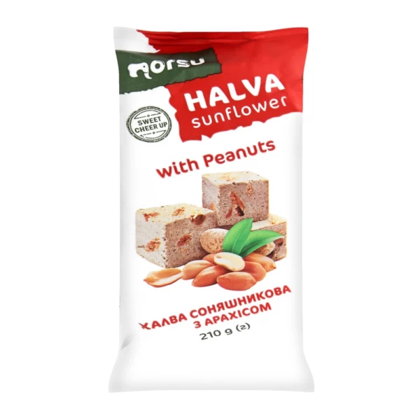 Norsu Halva din floarea soarelui cu arahide 210 g - image 1