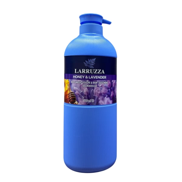 Larruzza гель для душа мед и лаванда 1500 мл - image 1