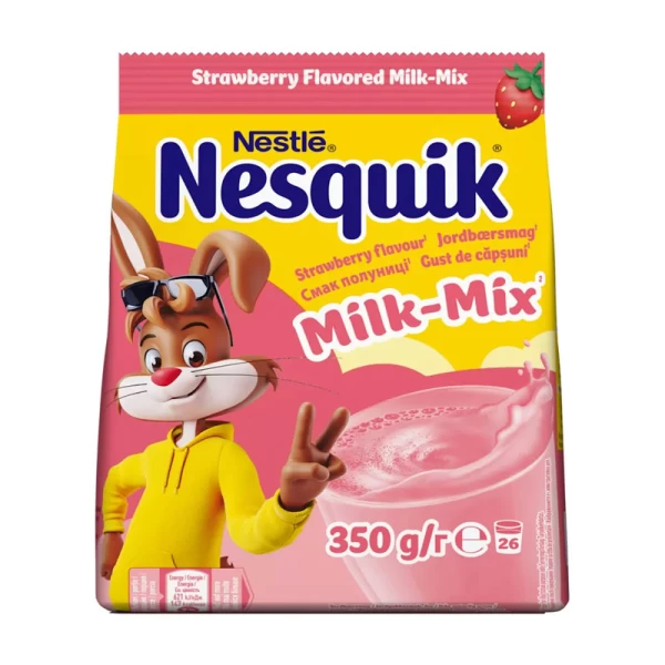 Nesquik Bautura cacao instant cu gust de capsuna 350 g - image 1