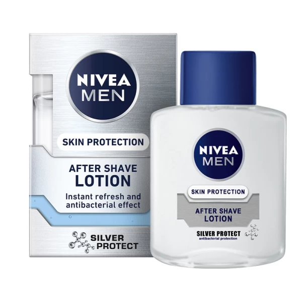 Nivea Men Lotiune dupa ras Silver Protect 100 ml - image 1