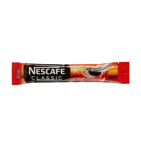 Кофе растворимый гранулированный Classic Nescafe 1.8г - image 1