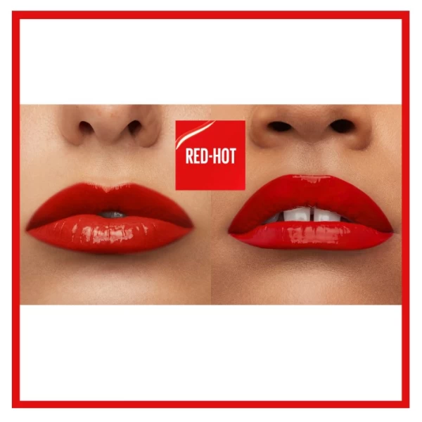 Maybelline Жидкая помада New York Superstay Vinyl Ink Стойкая 25 Red-Hot 4.2 мл - image 6