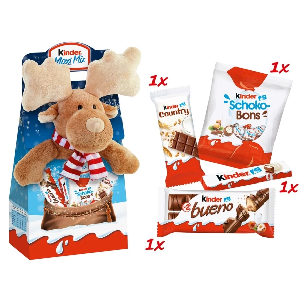 Set de Anul Nou Kinder Maxi Mix cu jucărie moale 133 g - image 2