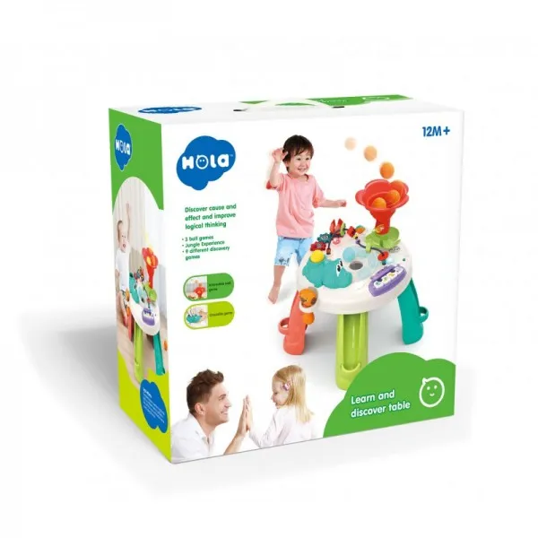 Hola Jucarie masuta multifunctionala cu activitati - image 1