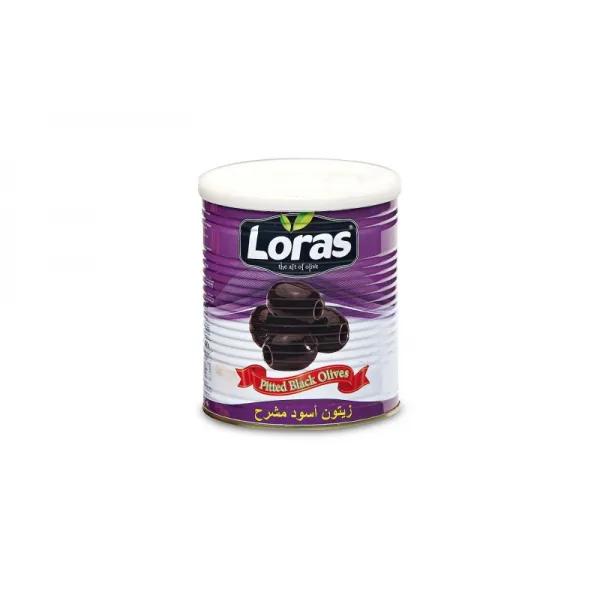 Loras Черные оливки 800г б/к (350гр - 291 - 320) - image 1