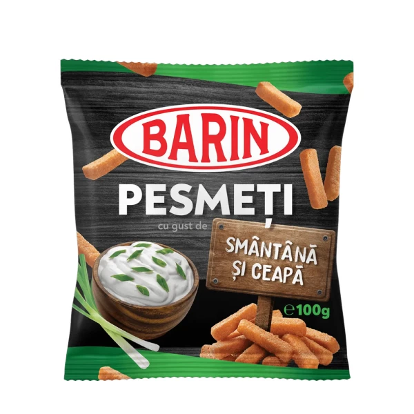 Barin Pesmeti de griu si secara cu gust de Racitura si Hrean 100g - image 1