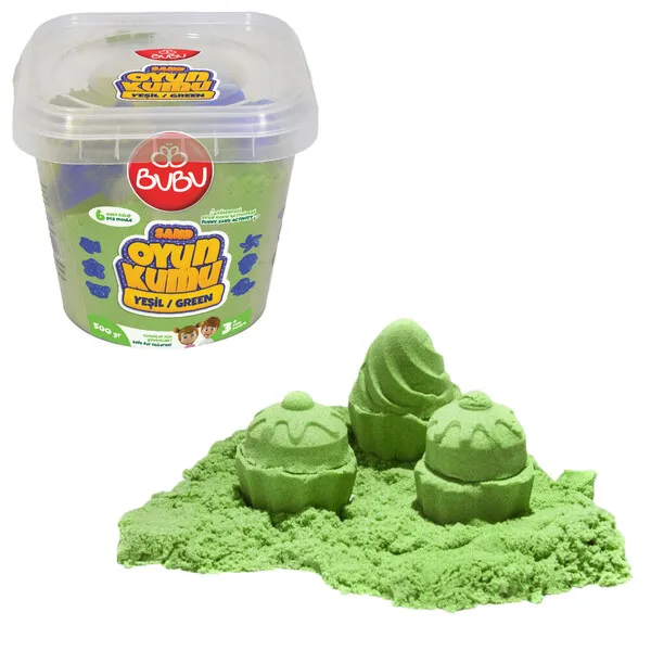 Nisip kinetic verde, 500 g - image 2