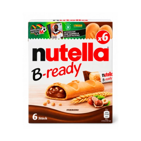 Nutella Батончики B-Ready T6, 132 г - image 2