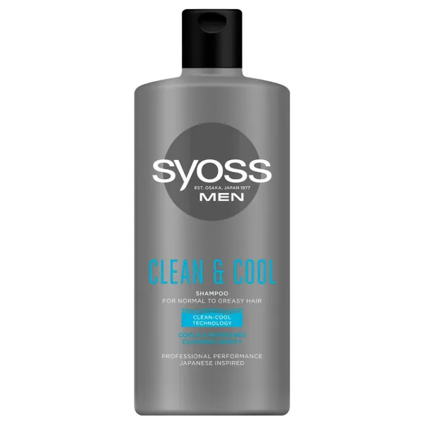Syoss Sampon 440ml Men Clean&Cool - image 1