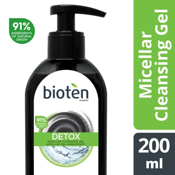 Bioten Gel micelar pentru curatare Detox 200 ml - image 2
