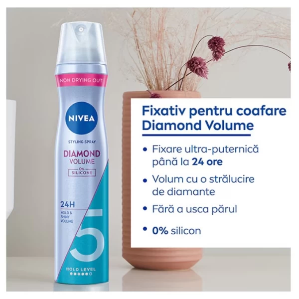 Nivea Лак для волос Diamond Volume 250 мл - image 2