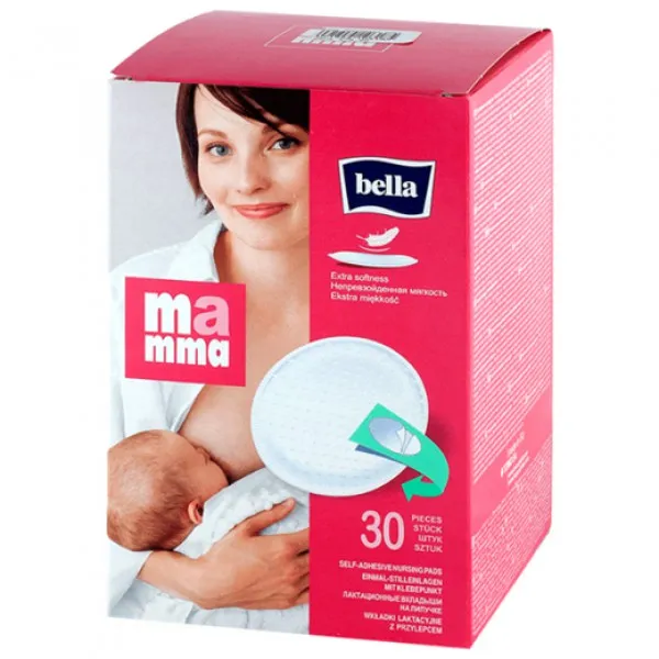 Bella Мamma Captuseala de lactatie cu banda adeziva 30buc - image 1