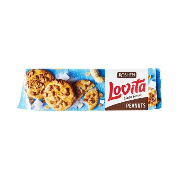 Biscuiti Roshen Lovita Classic arahide 150g - image 1