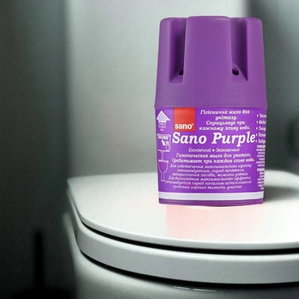 Средство для унитаза Sano Purple 150 г - image 2