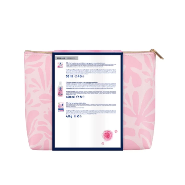 Hабор Nivea Rose Collection: гель-крем с розовой водой, 50 мл + мицеллярная вода, 400 мл - image 2