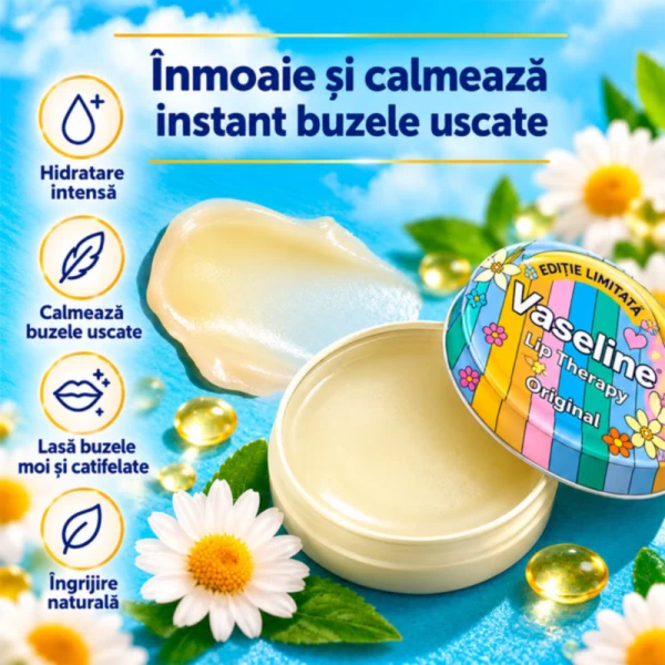 Vaseline Balsam de buze 20g Lip Therapy Vanilla Daydream - image 2