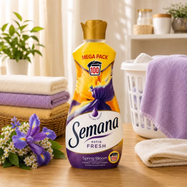 Кондиционер для белья Semana Extra Fresh Spring Bloom 2 л - image 3