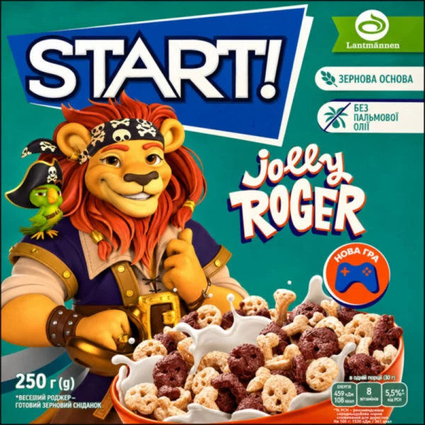 Start! сухого завтрака Веселый Роджер 250 г - image 2