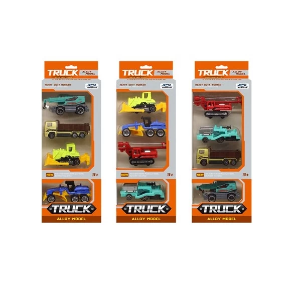 Набор машин металл 4шт 431 - image 1