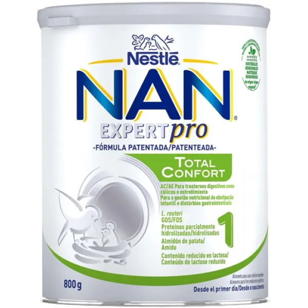 NAN ExpertPro Formula de lapte Total Confort 1 (0-6 m.) 800 gr. - image 1