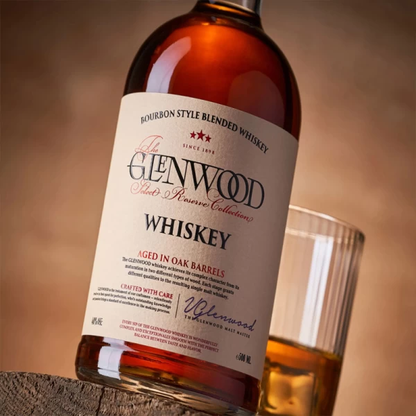 Whiskey Glenwood Bourbon Style 0.5 л - image 2