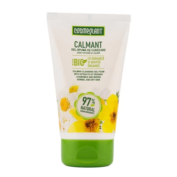 Cosmeplant Гель-пенка для умывания Успокаивающая Ромашка и Череда 150 мл - image 1