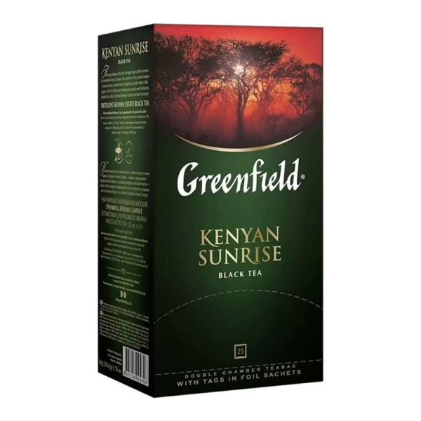 Greenfield Ceai negru Kenyan Sunrise 25p х 2g - image 1