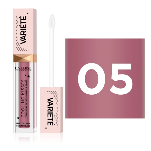 Eveline Luciu pentru buze Variete Cooling Kisses №05, 6,8 ml - image 2