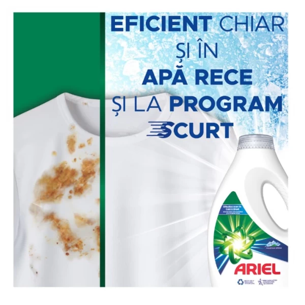Ariel Detergent lichid 3L Mountain Spring - image 2