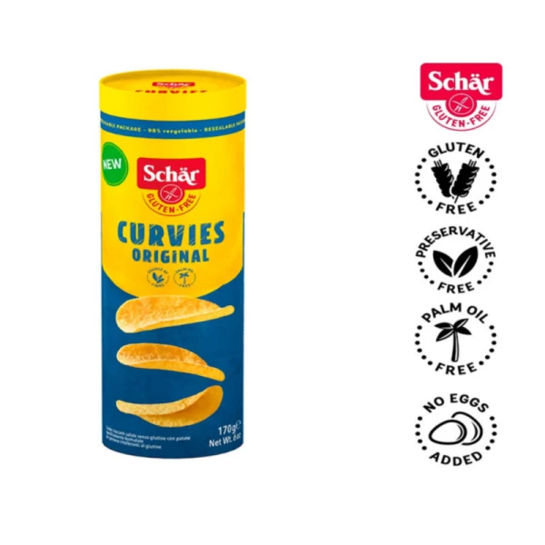 Dr.Schar Безглютеновые чипсы original 170 г - image 2