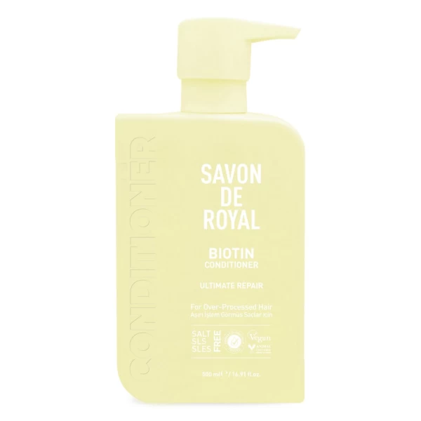 Savon De Royal Balsam de par cu Biotina, Supraprocesat 500 ml - image 1