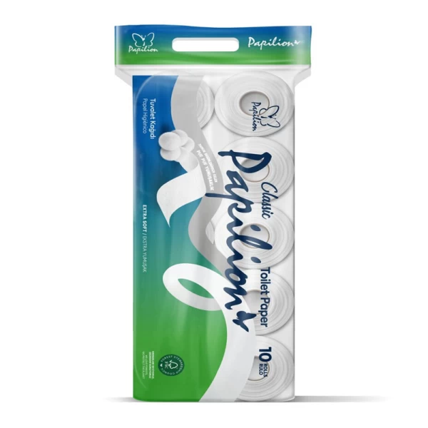 Papilion Hartie igienica 10 role, 2 straturi Classic - image 2