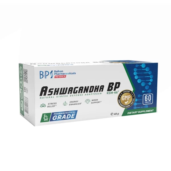 BP Пищевая добавка Ashwagandha 600mg 60tab - image 2