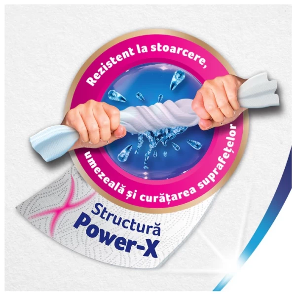 Zewa Prosoape de hartie  Wisch&Weg Original, 2 straturi, 2 role, 45 foi - image 3