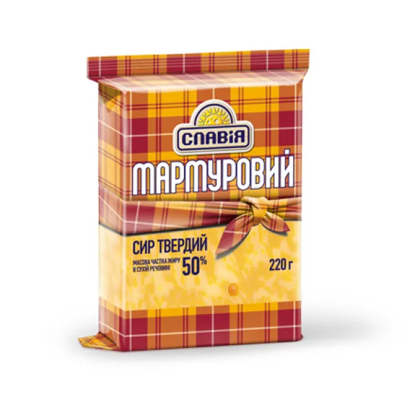 Cascaval Slavia Mramornii 50% 220g - image 1