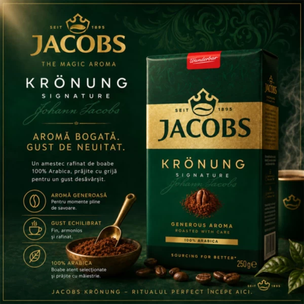 Jacobs Кофе молотый Kronung 250 г - image 2
