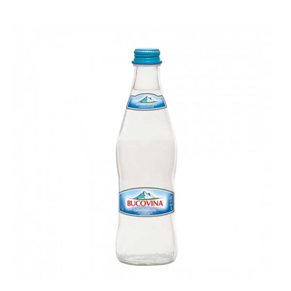 Apa Bucovina naturala plata 330 ml Sticla - image 1